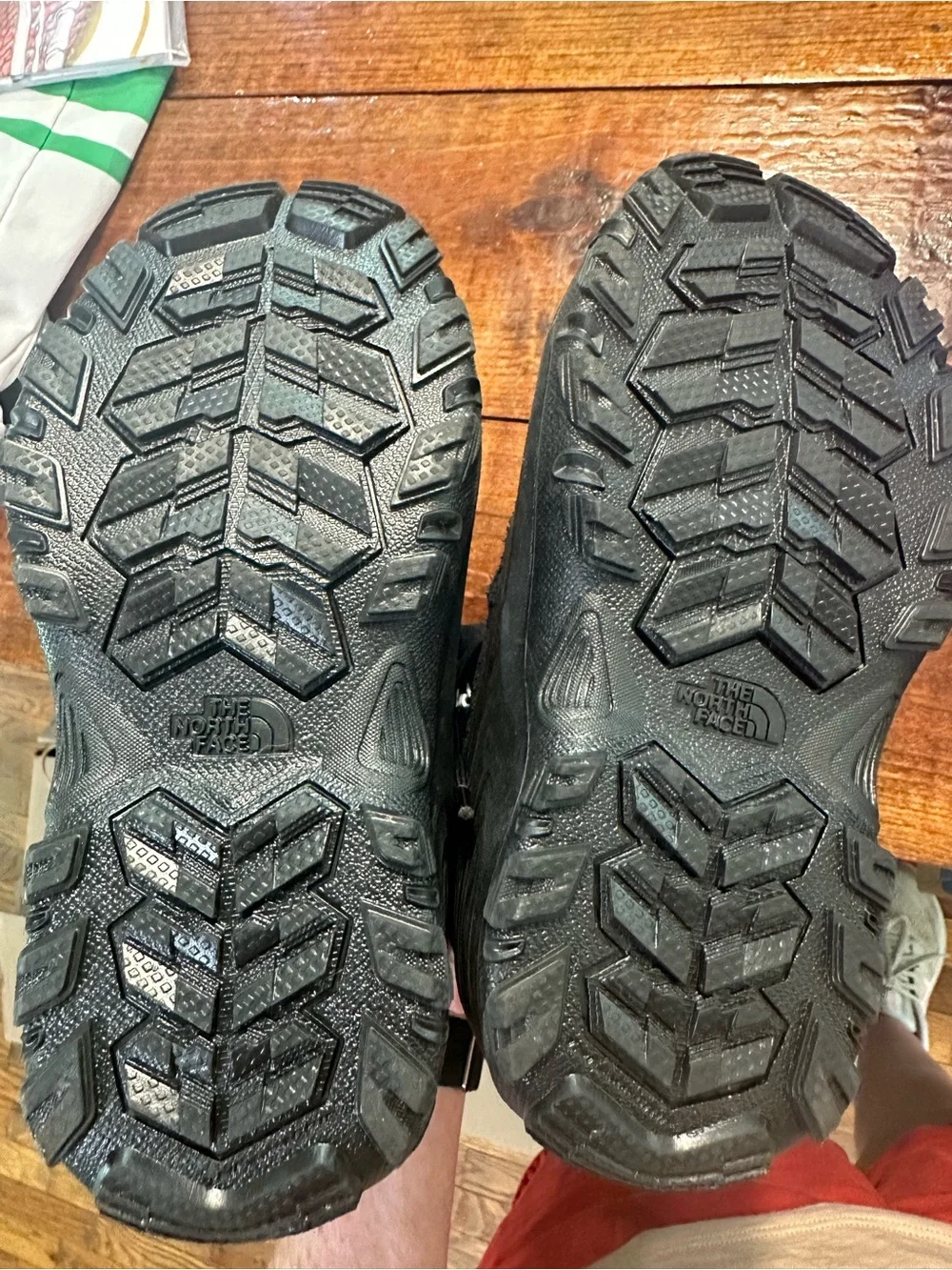 The North Face Chilkat Lace II Youth 3 Black Waterproof Heatseeker Snow boots